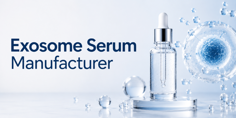 Exosome Serum Manufacturer offering advanced skincare formulation solutions