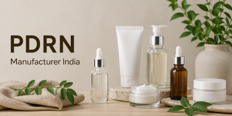 PDRN Manufacturer India offering custom skincare formulation solutions