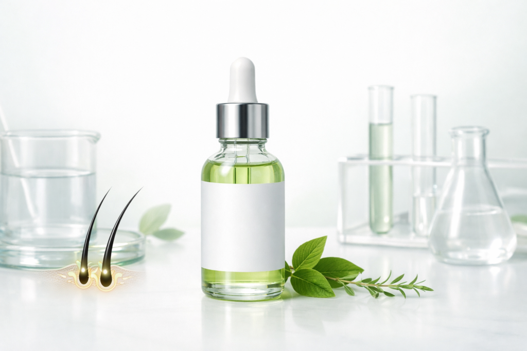 Procapil hair serum manufacturer Nepal – Dermat India GMP-certified hair serum production facility