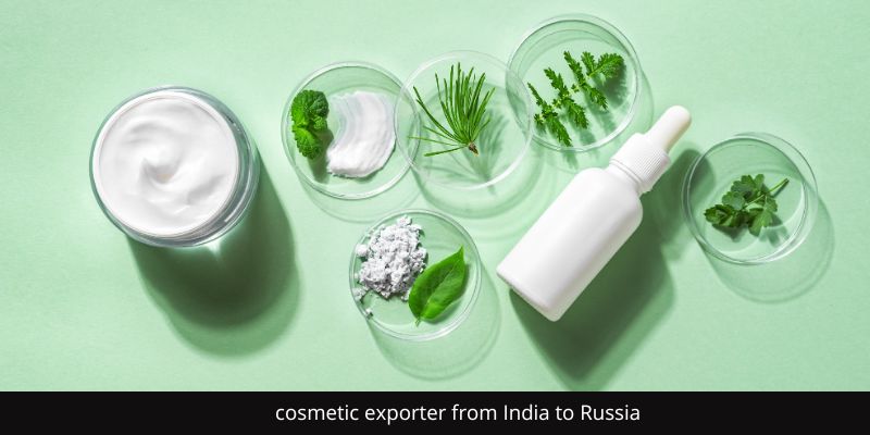 Cosmetic exporter from India to Russia providing premium skincare products by Dermat India