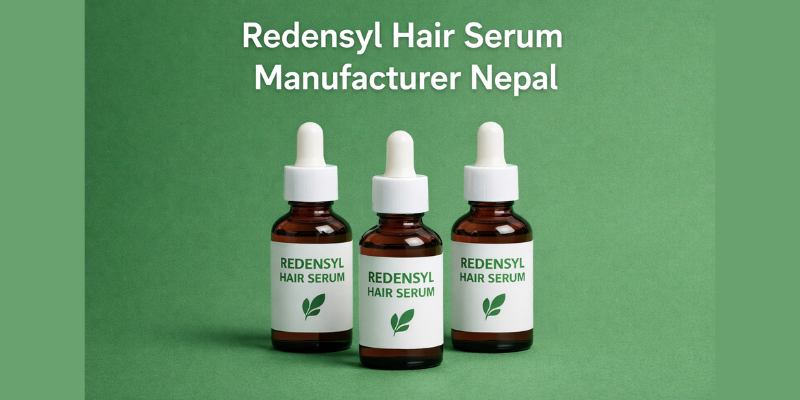 Redensyl hair serum manufacturer in Nepal offering private label hair growth solutions by Dermat India