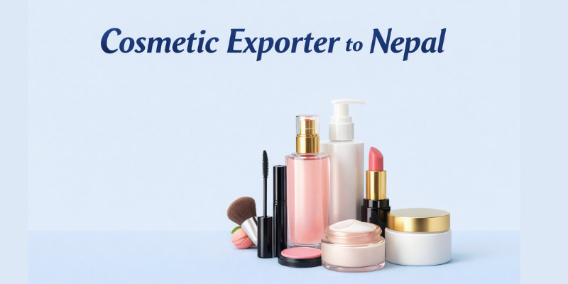 Cosmetic exporter to Nepal offering premium skincare and personal care products by Dermat India
