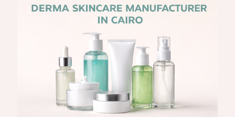 Derma skincare manufacturer in Cairo facility