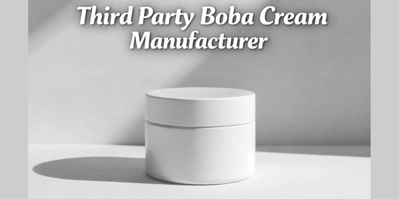 Third Party Boba Cream Manufacturer in India capsule cream production at Dermat India facility