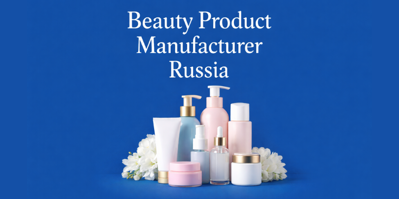 Beauty product manufacturer Russia facility by Dermat India producing skincare and cosmetic products