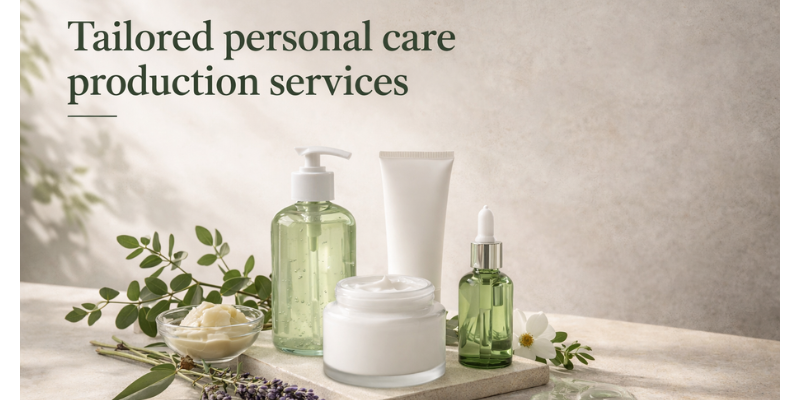 Tailored Personal Care Production Services manufacturing unit by Dermat India