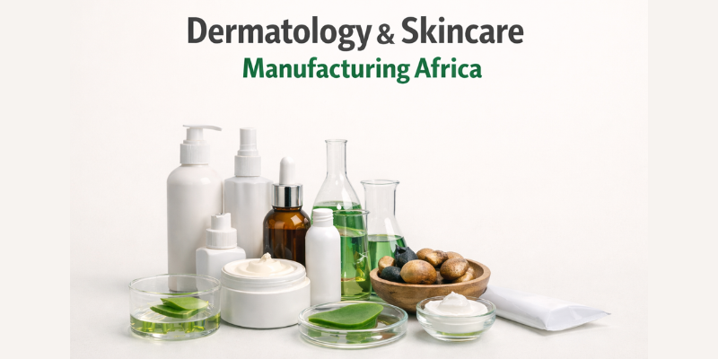 Dermatology skincare manufacturer Africa by Dermat India producing high-quality skincare products