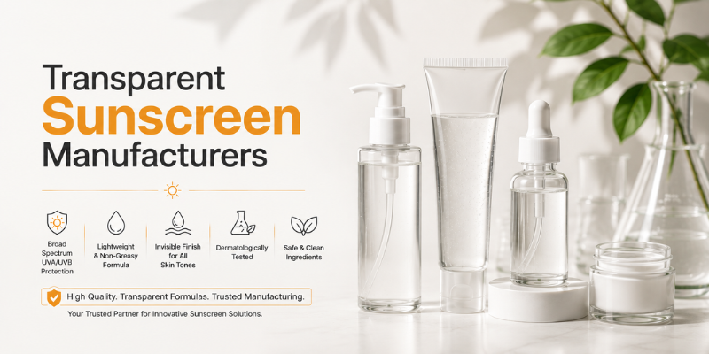 Transparent Sunscreen Manufacturer – Dermat India